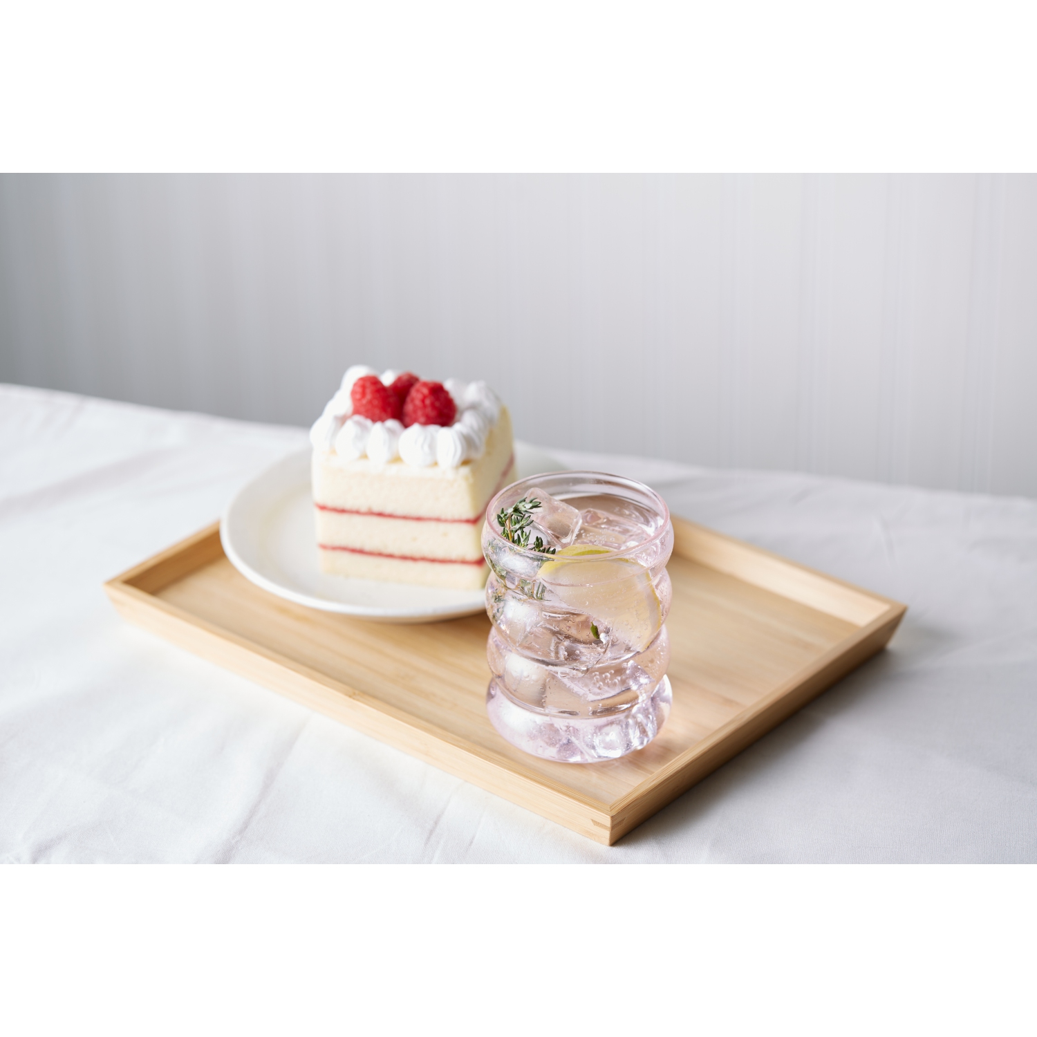 Galateo Capri Collection Bolla Rosé Bubble-Shaped Borosilicate Drinking Glasses - Set of 4