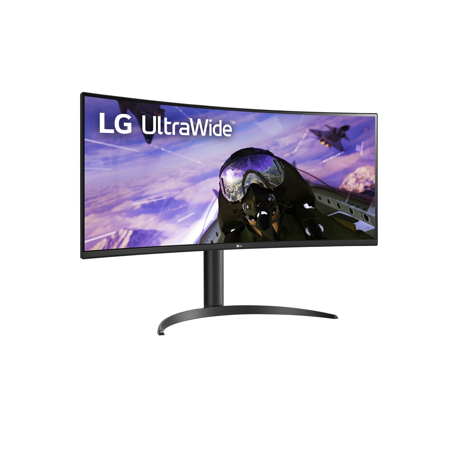 LG 34” UltraWide Curved QHD 2K (3440 x 1440) 160Hz/144Hz, 1ms MBR, HDR10, sRGB 99%, AMD FreeSync Premium, Built-in Speakers Gaming Monitor (34WP65C-B)