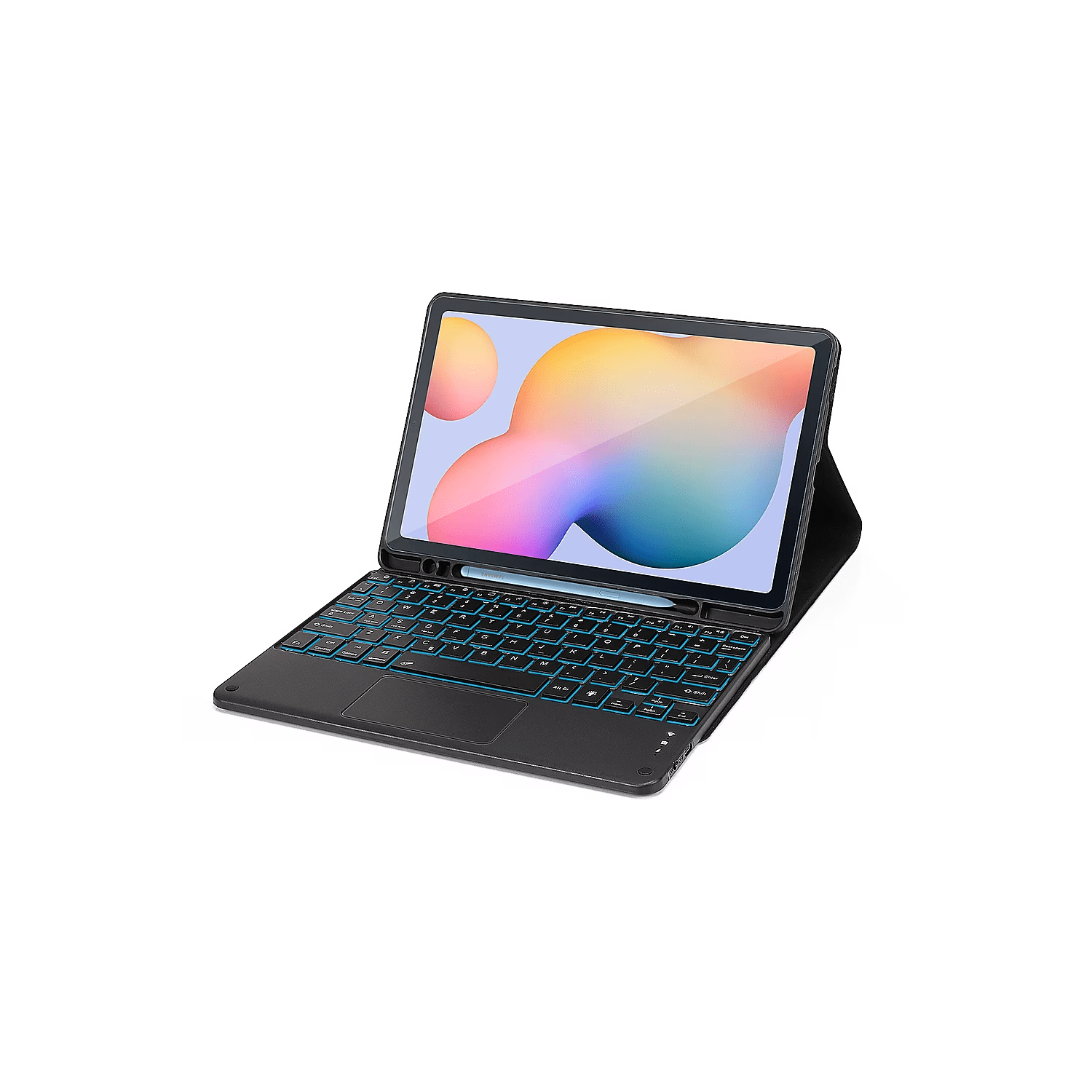 SaharaCase - Keyboard Folio Case for Samsung Galaxy Tab S6 Lite - Black
