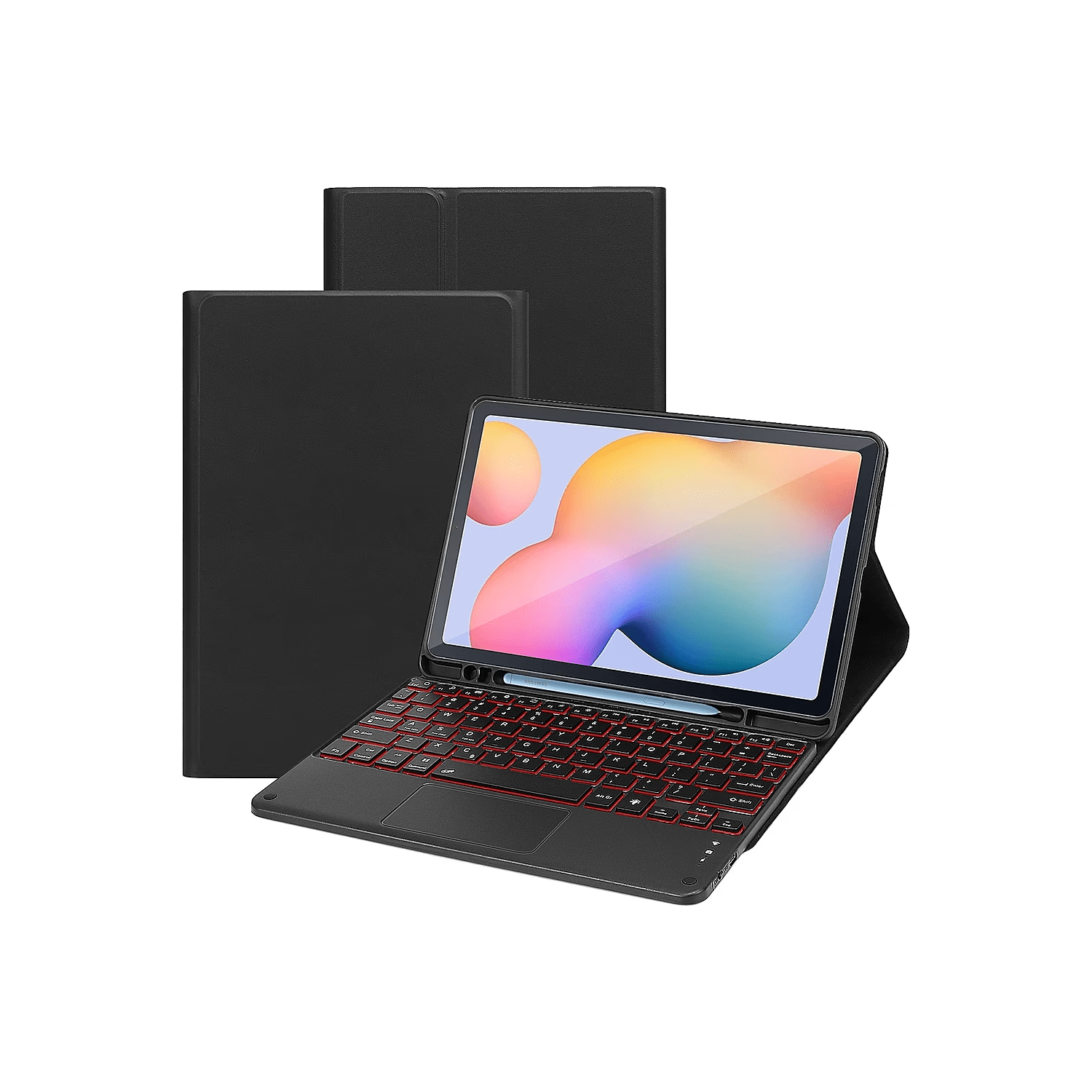 SaharaCase Keyboard Folio Case for Samsung Galaxy Tab S6 Lite - Black