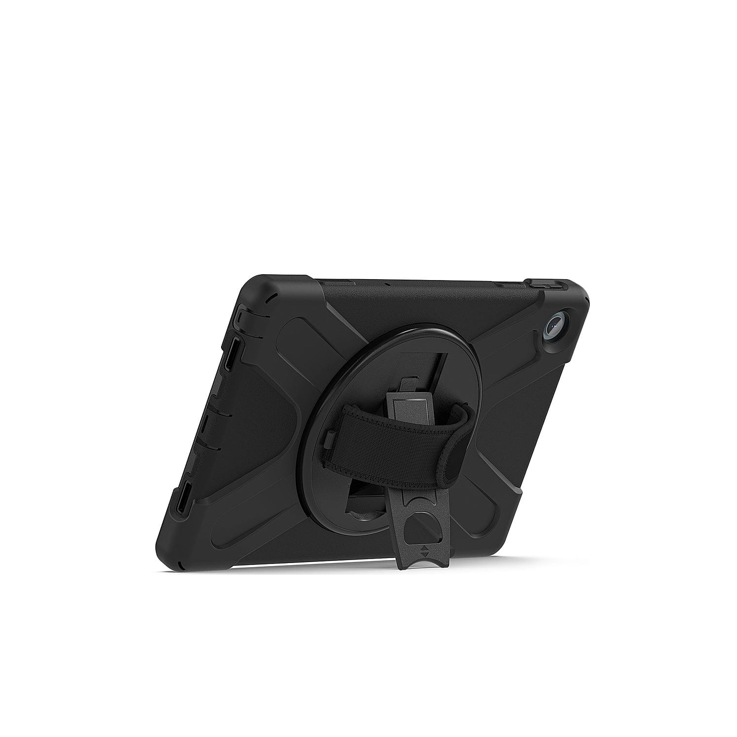 SaharaCase - Protection Hand Strap Series Case for Lenovo Tab M10 Plus - Black