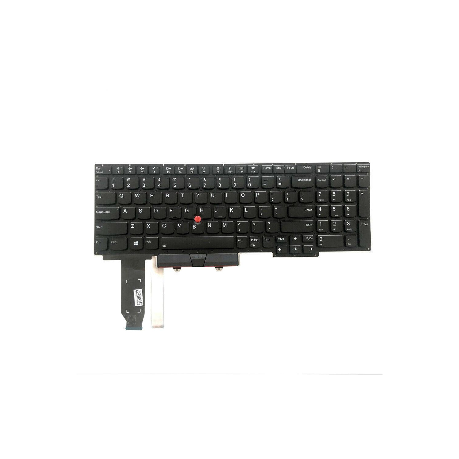 Lenovo ThinkPad E15 Backlit US Keyboard Replacement - Model SN20U64129-01