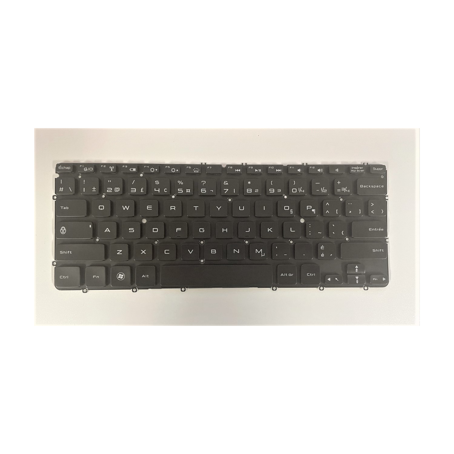 Nouveau clavier rétroéclairé français canadien MXR46 0MXR46 AED13K00110 de Dell