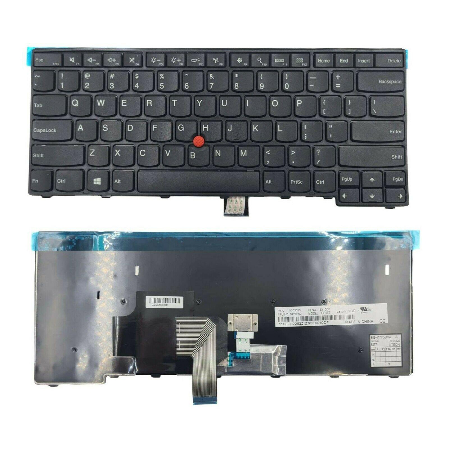 Nouveau clavier Lenovo NON rétroéclairé anglais américain 04Y0824 0C02215 04Y0862