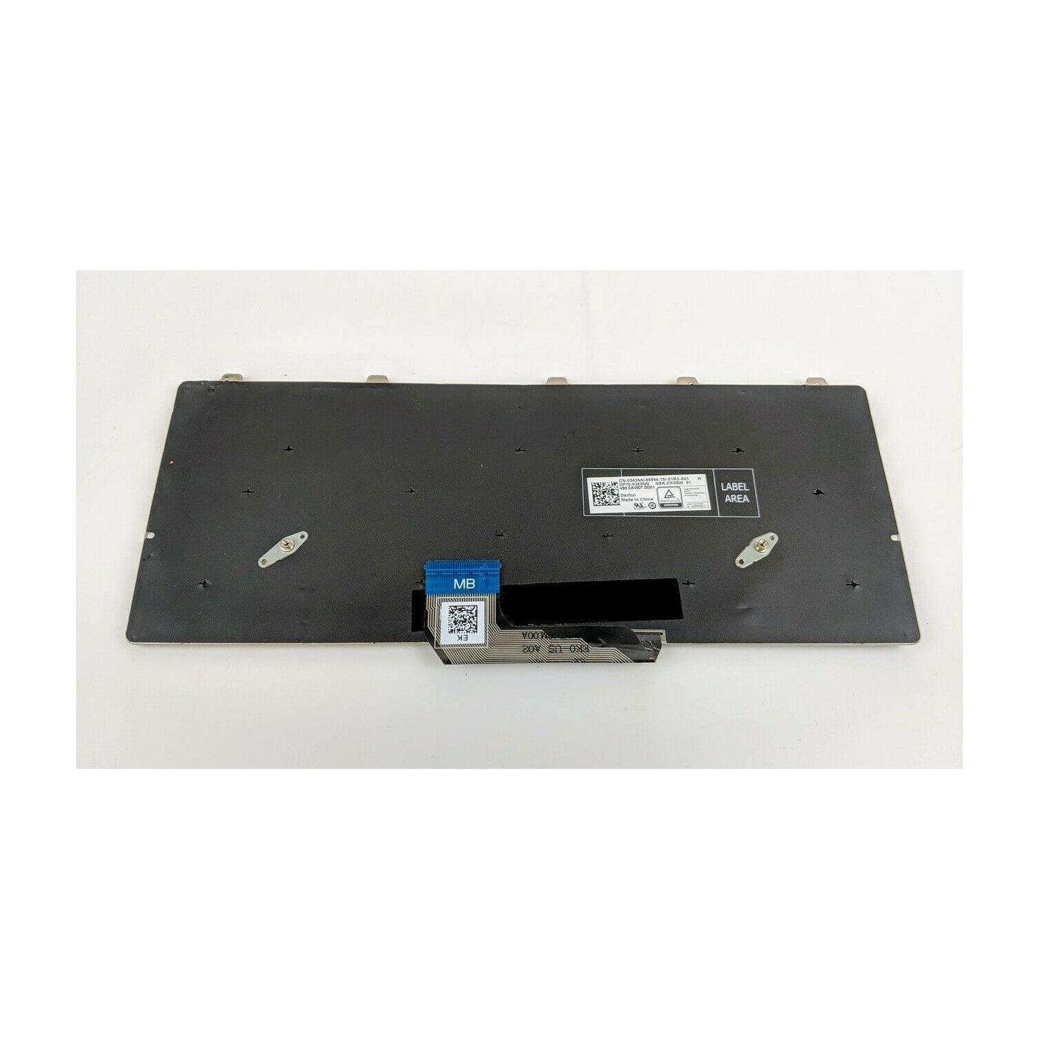 New Dell Latitude 13 3380 Keyboard Black US Non-Backlit