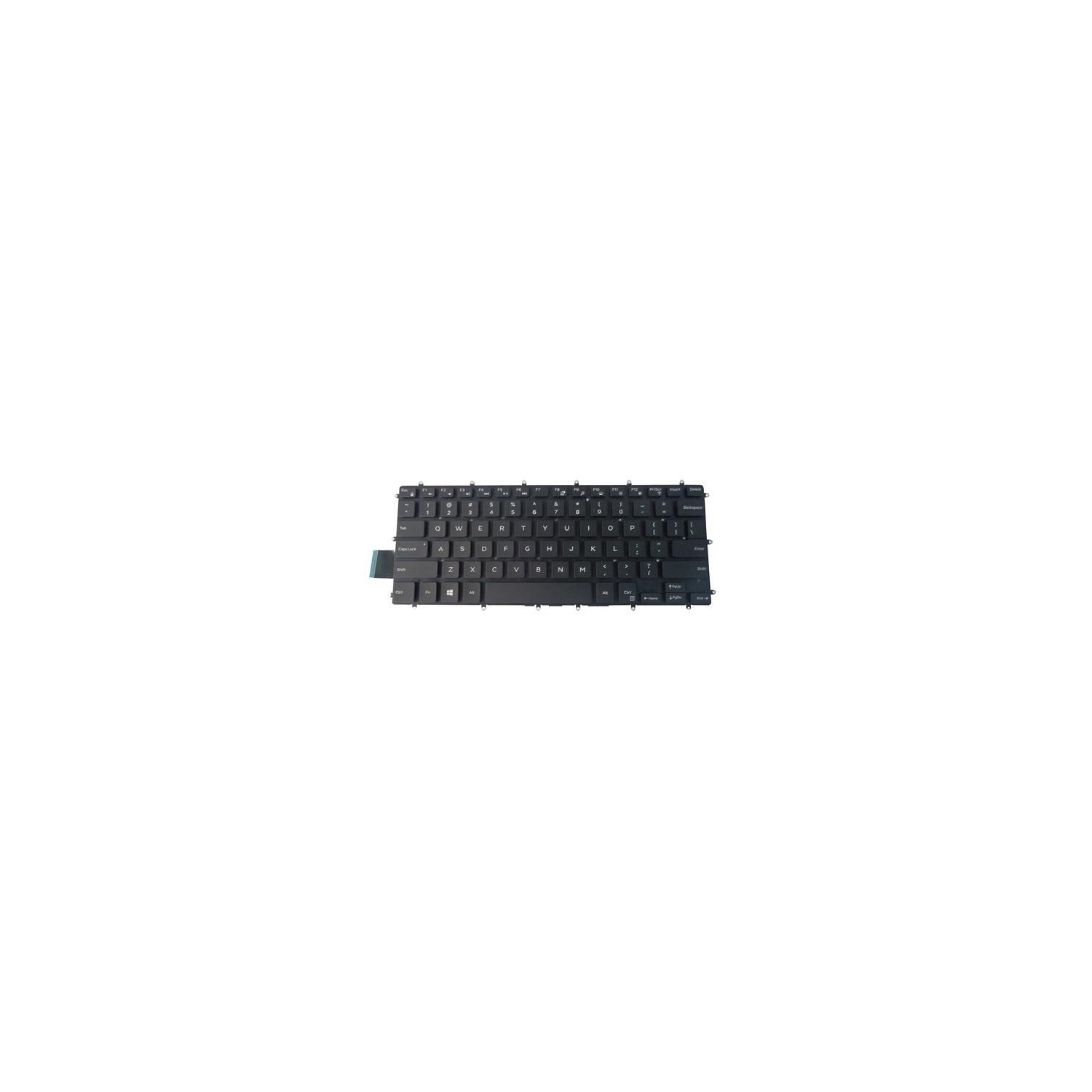 Remplacement du clavier rétroéclairé Inspiron 14 de Dell - Modèle H4XRJ pour Inspiron série 13, 14, 15