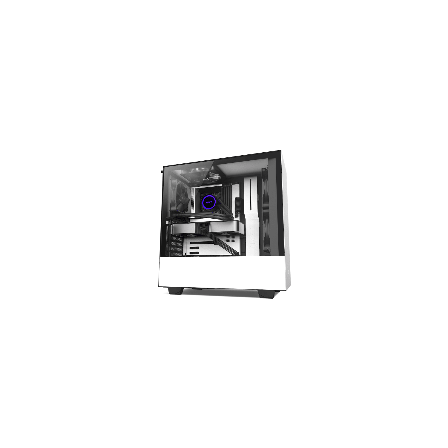 NZXT – ventilateurs de radiateur Kraken 120 à roulement dynamique fluide LGA 1700 AM5 120 mm, noir, 300 tr/min, autres accessoires pour ordinateur et