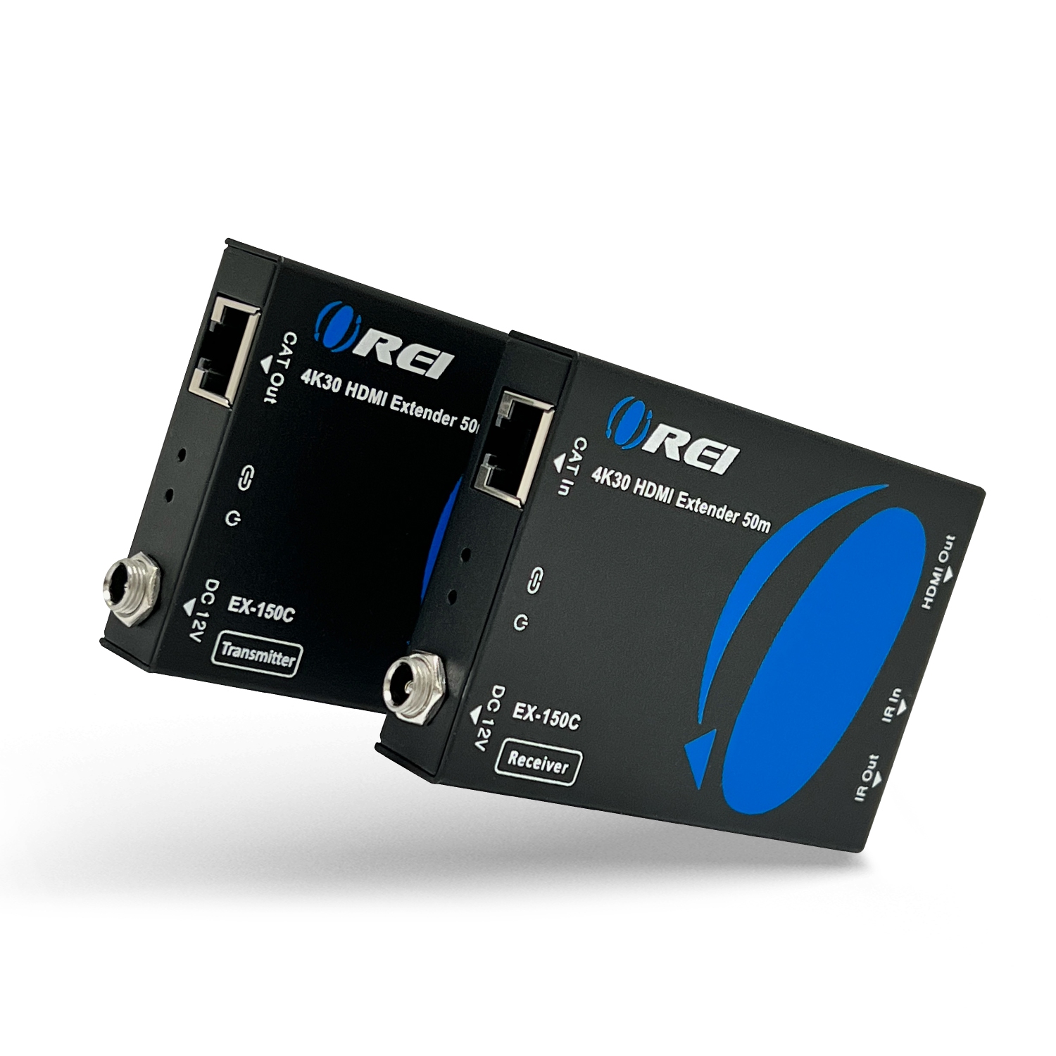 4K HDMI Extender Over CAT6/7 up to 165ft with PoC & Bi-directional IR