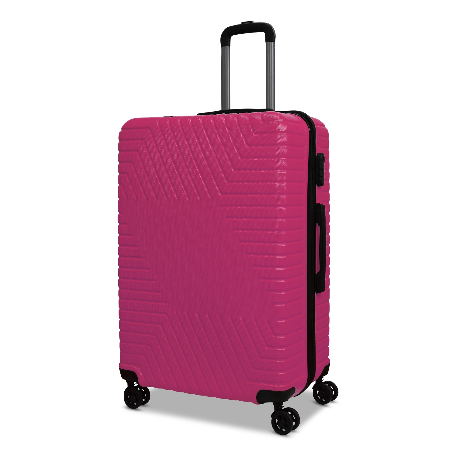 Ensemble de 3 valises de la collection Lattitude de NICCI - Fuchsia