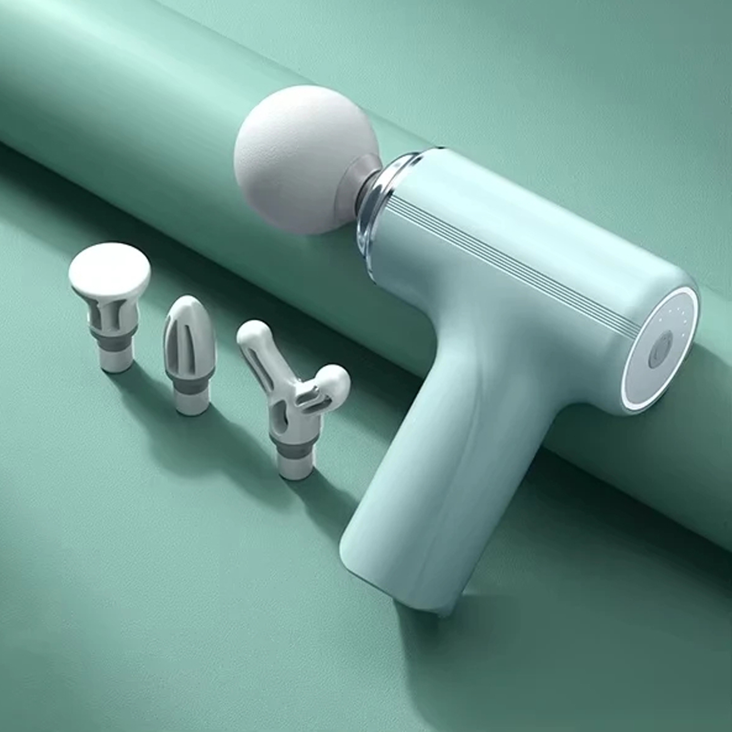 Massagers Massage Gun 4 Heads LCD Percussion Massager Muscle Pain Relief Relaxing Therapy Guns Handheld Deep Tissue 32 speed