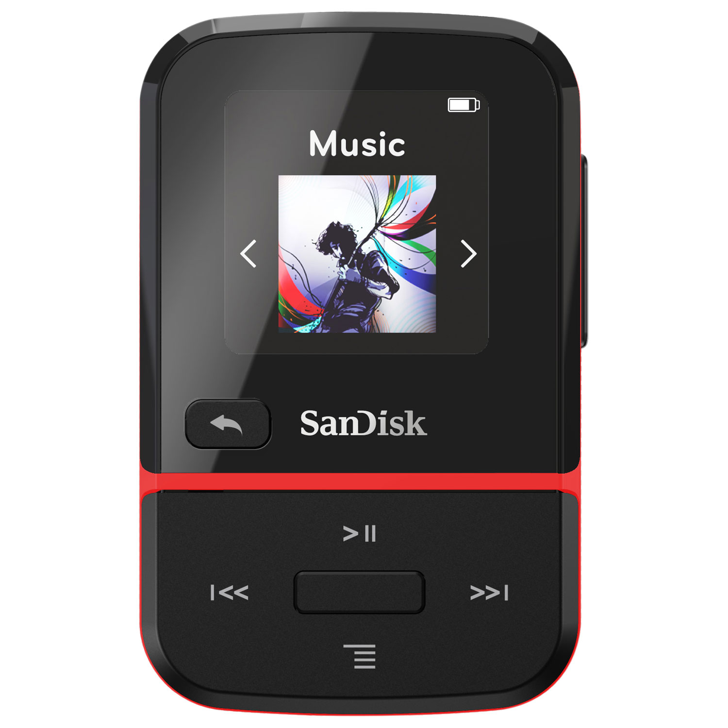 SanDisk Clip Sport Go 32GB MP3 Player - Red