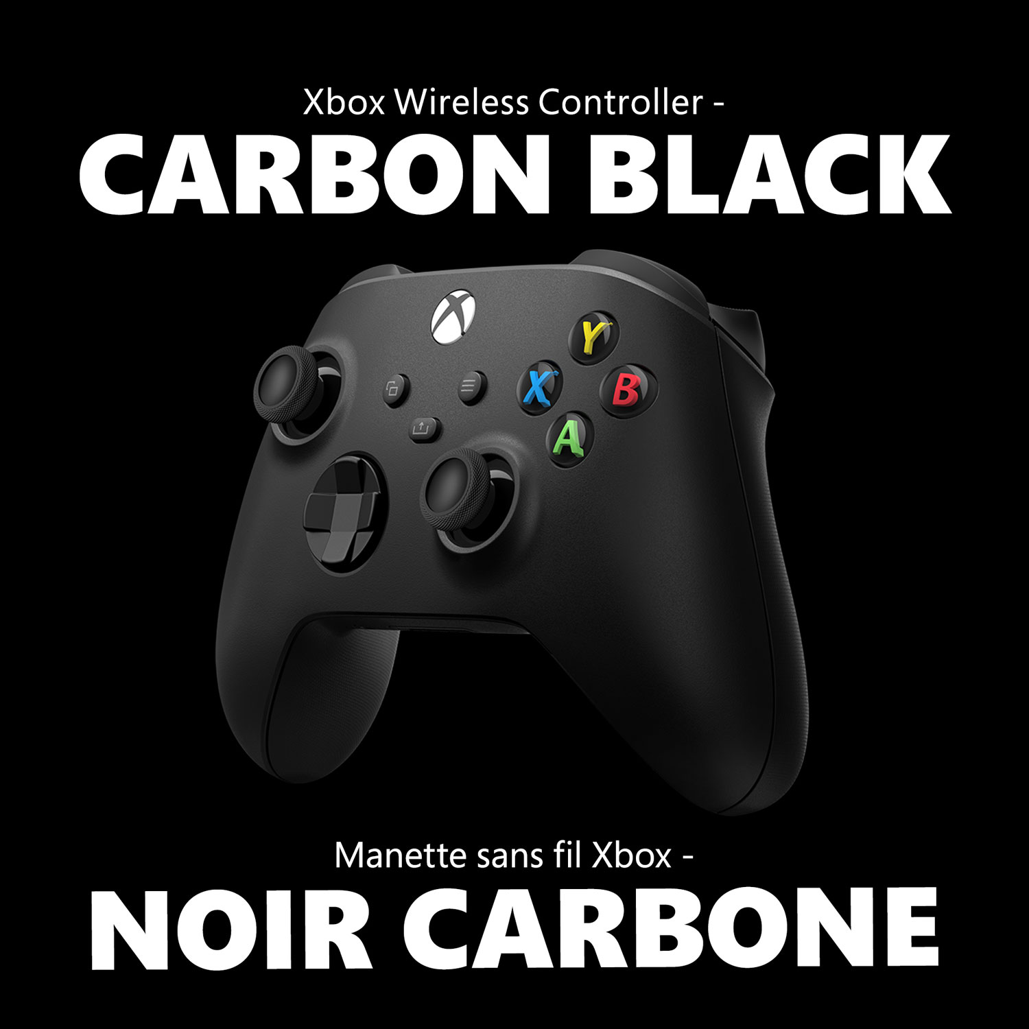 Xbox Wireless Controller for Xbox Series X|S / Xbox One / Windows - Carbon Black