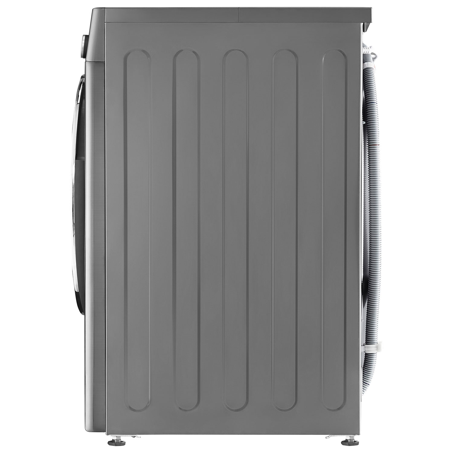 Ensemble laveuse et sécheuse électriques haute efficacité de 2,6 pi³ de LG - Gris acier