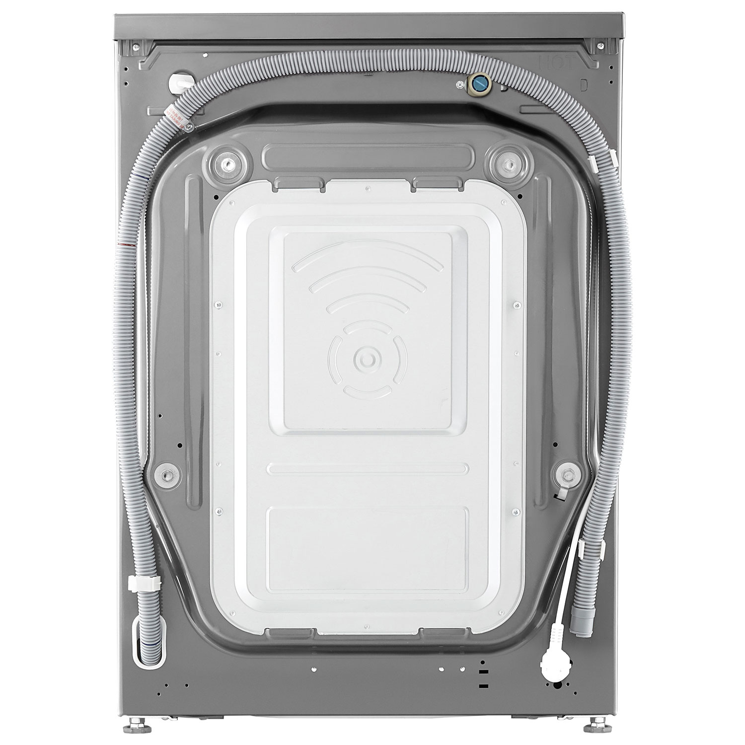 Ensemble laveuse et sécheuse électriques haute efficacité de 2,6 pi³ de LG - Gris acier