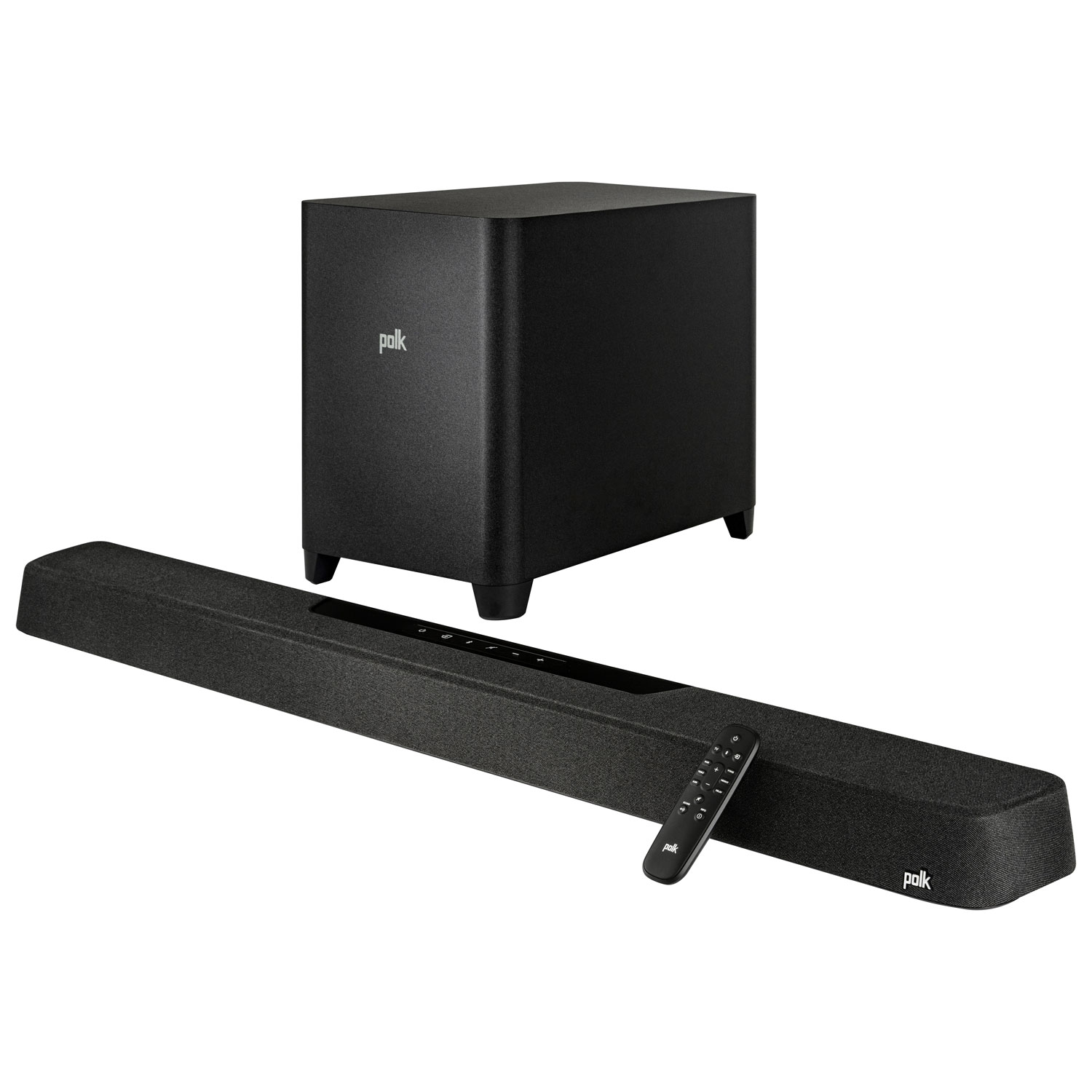 Polk MagniFi Max AX 5.1.2 Sound Bar with Wireless Subwoofer