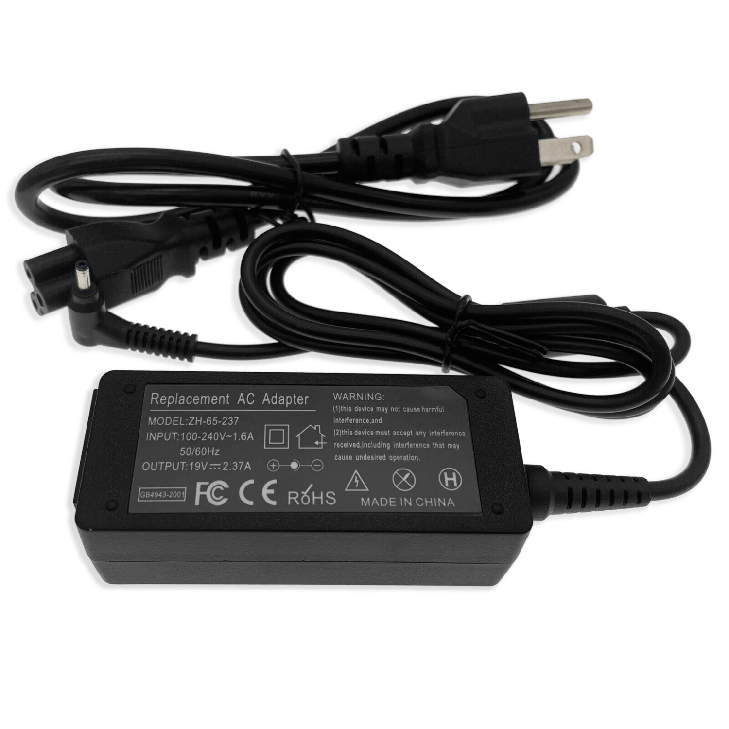 New Compatible Dell Latitude AC Adapter Charger 15 3580 Studio 1457 1458 65W