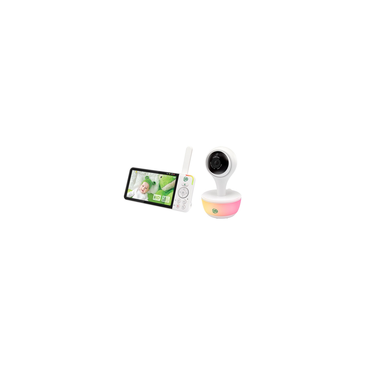 Remis à neuf - LeapFrog 5" Video Wi-Fi Baby Monitor avec vision nocturne, zoom et audio bidirectionnel (LF815HD)
