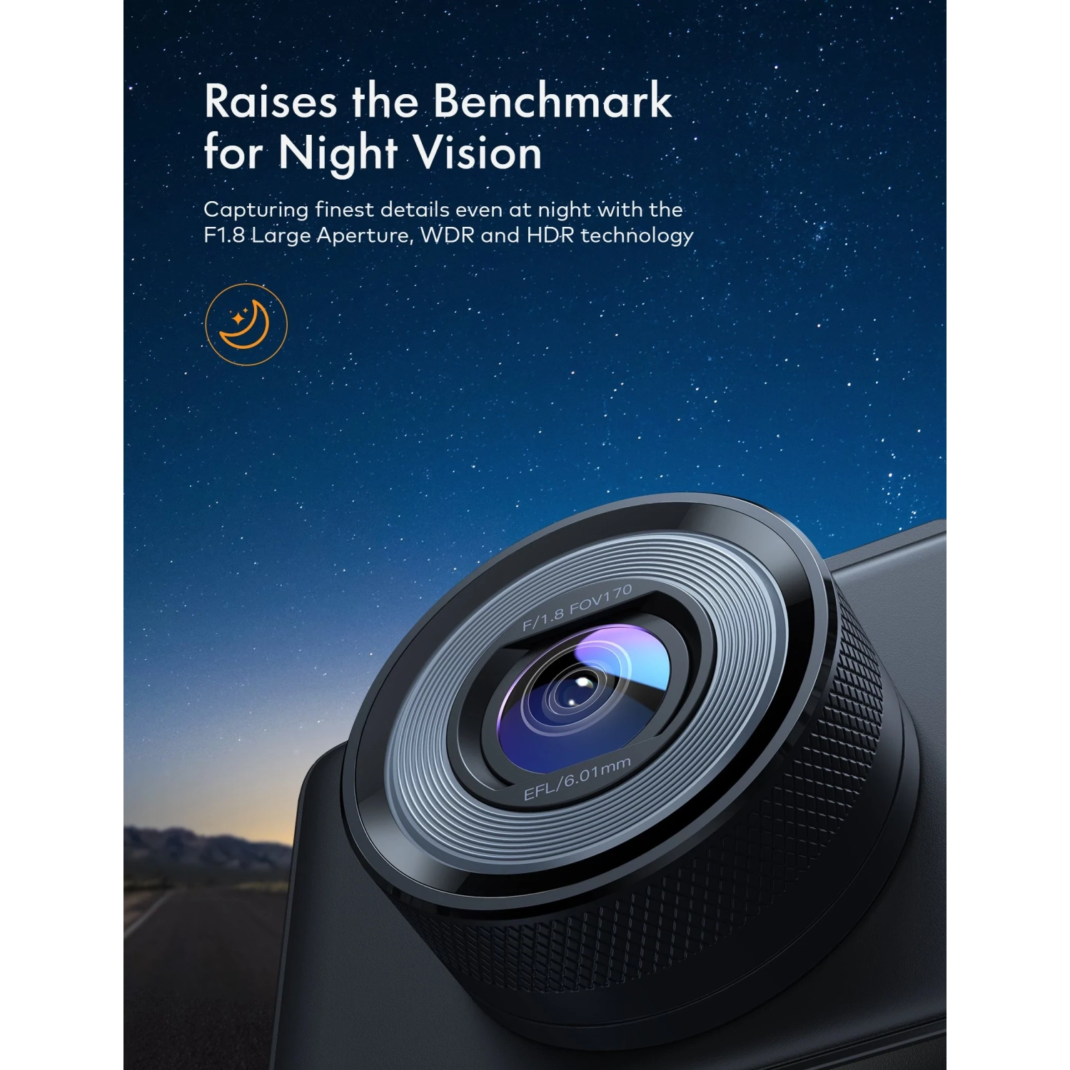 Caméra de tableau de bord C450A d’Aceman