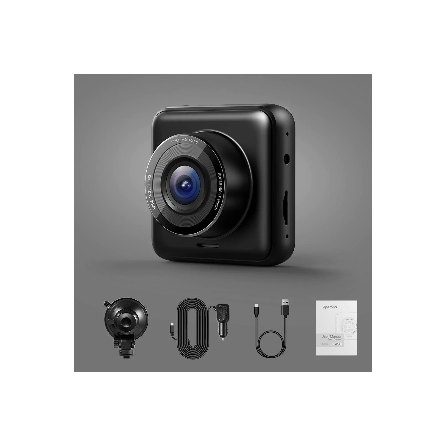 apeman C420 Mini Dash Cam 1080P