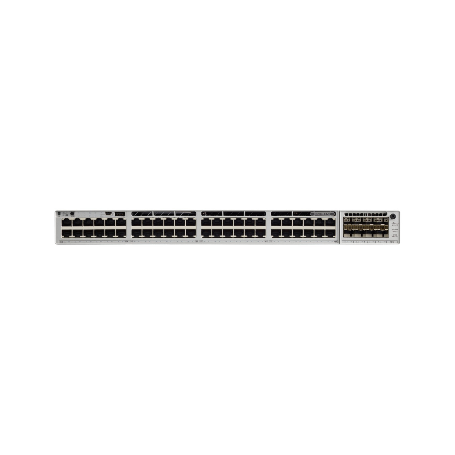 Cisco Catalyst 9300 - Network Advantage - switch - L3 - managed - 48 x 10/100/1000 - rack-mountable(C9300-48P-A)