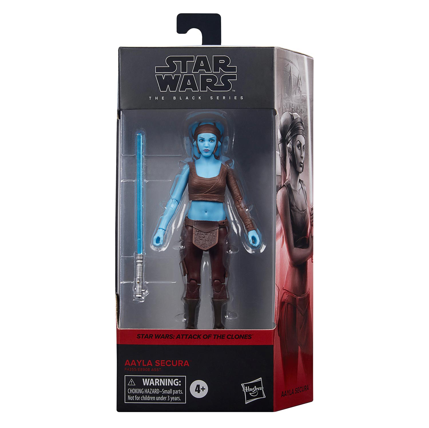 Star Wars The Black Series 6 Inch Action Figure Box Art - Aayla Secura