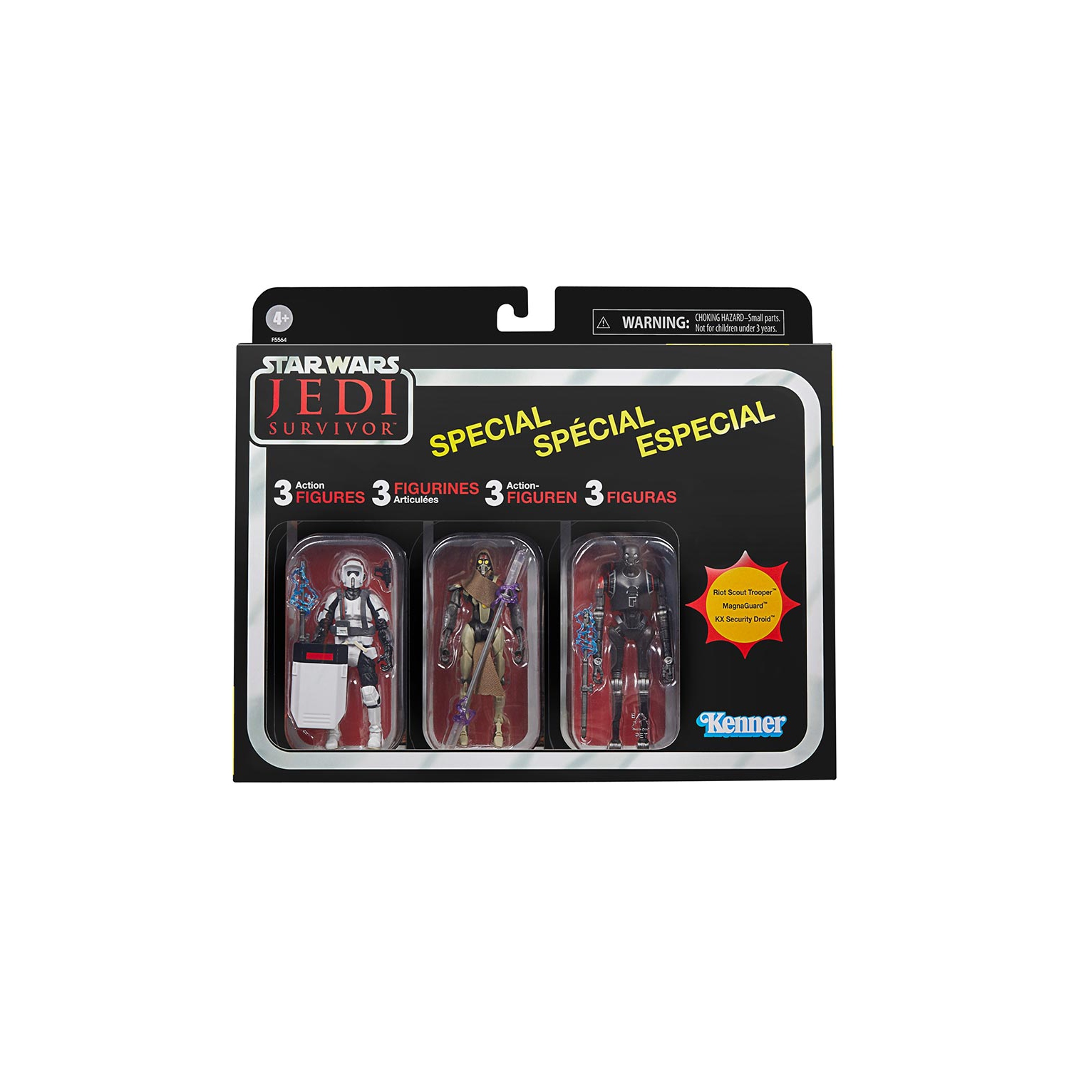 Ensemble de figurines Star Wars The Vintage Collection de 3.75 po - Jedi Survivor