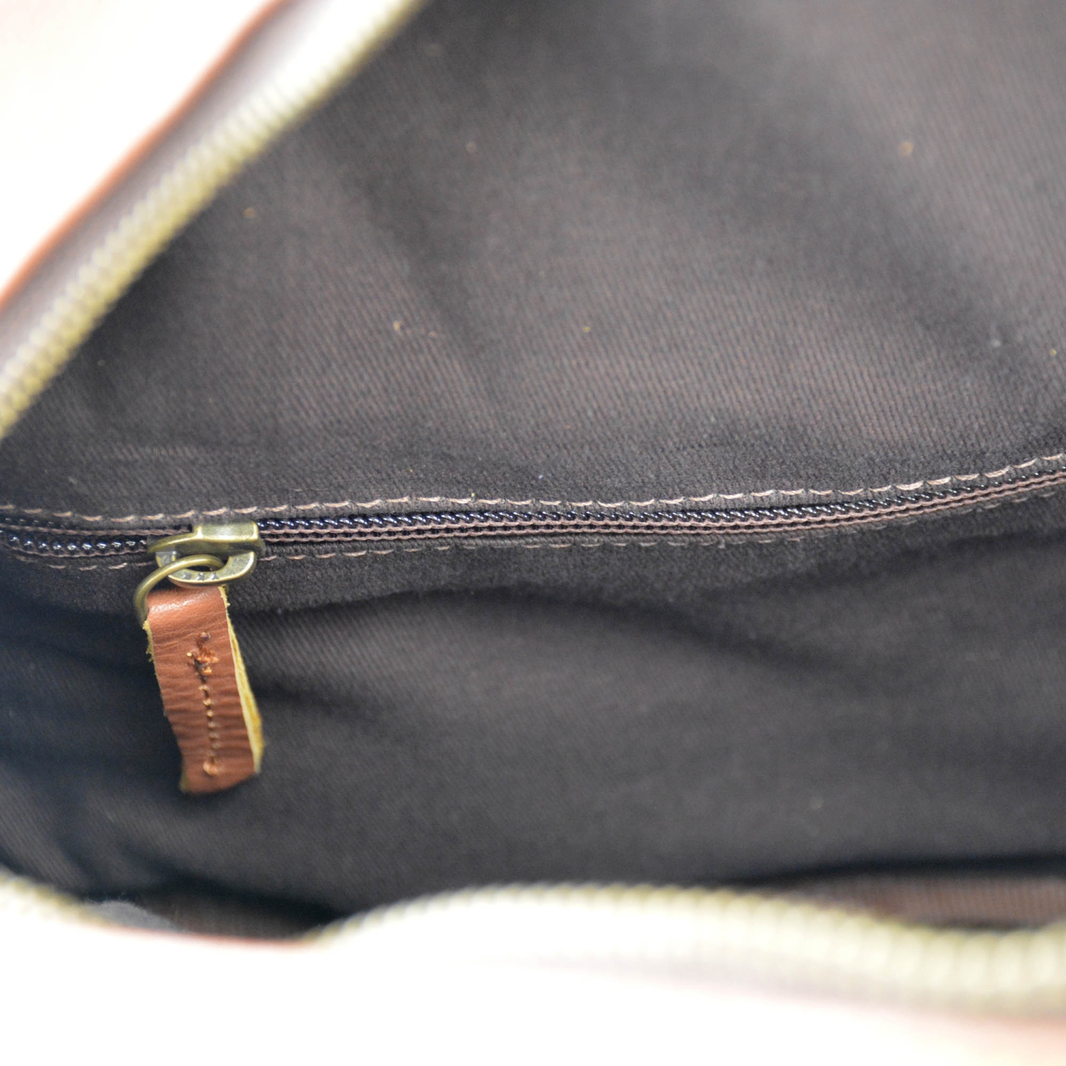 Leather Backpack Bag / Small Buff Leather Backpack in Brown