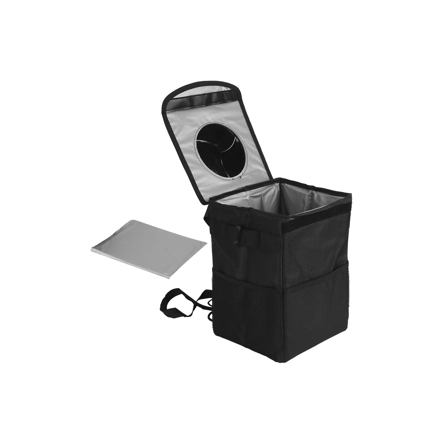 Waterproof Foldable Car Insulation Storage Box Large Size Organizer Leakage-Proof Trash Can wit