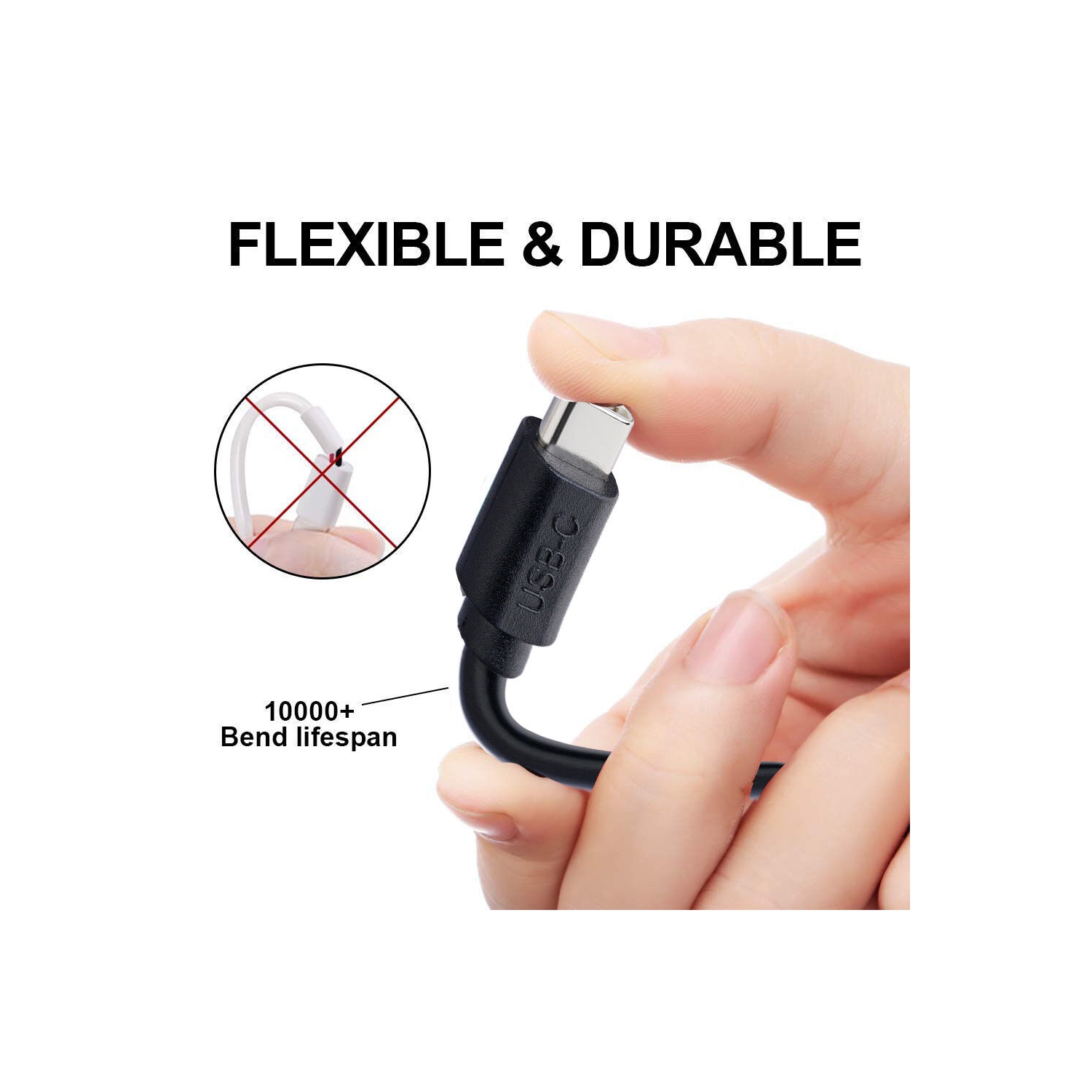 Samsung Galaxy S8 / S9 and more+ Plus Type C USB-C Sync Charger Charging Cable