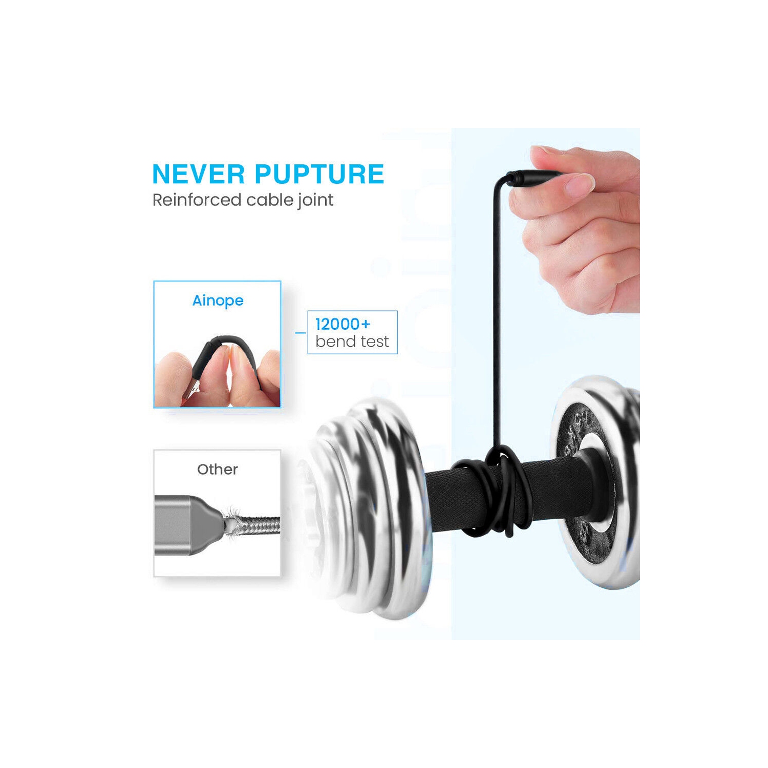 Samsung Galaxy S8 / S9 and more+ Plus Type C USB-C Sync Charger Charging Cable