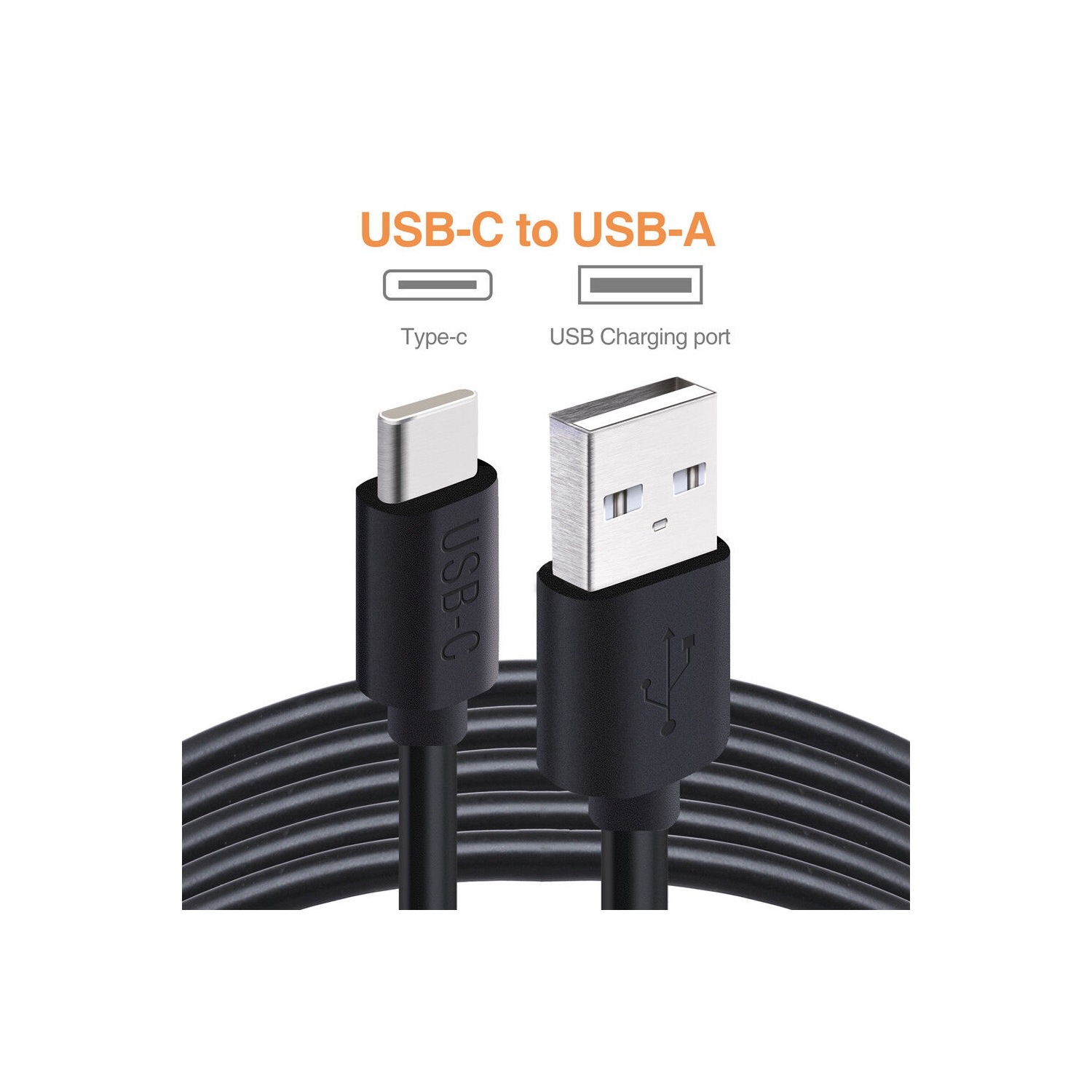 Samsung Galaxy S8 / S9 and more+ Plus Type C USB-C Sync Charger Charging Cable