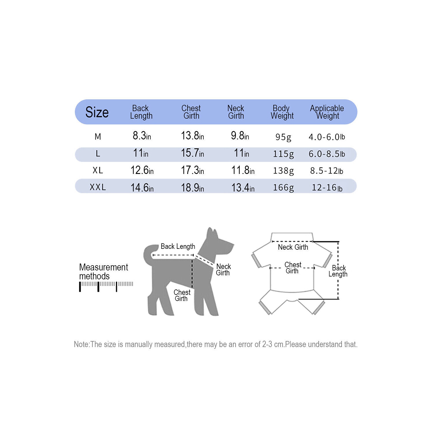 [Soft & Comfortable] Fleece and Cotton Lining Extra Warm Dog Hoodie in Winter