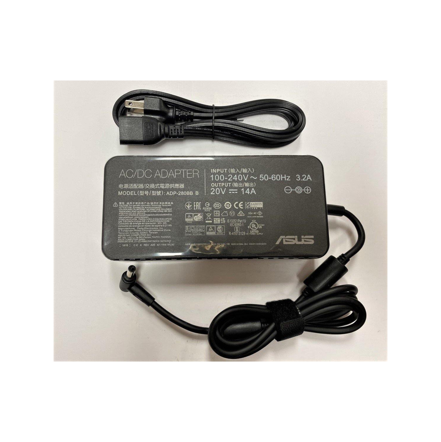New Genuine Asus ROG G703GI-WS91K G703GI-XS71 G703GI-XS74 G703GI-XS78K G703GI-XS98K G703GI-XS99K AC Adapter Charger 280W