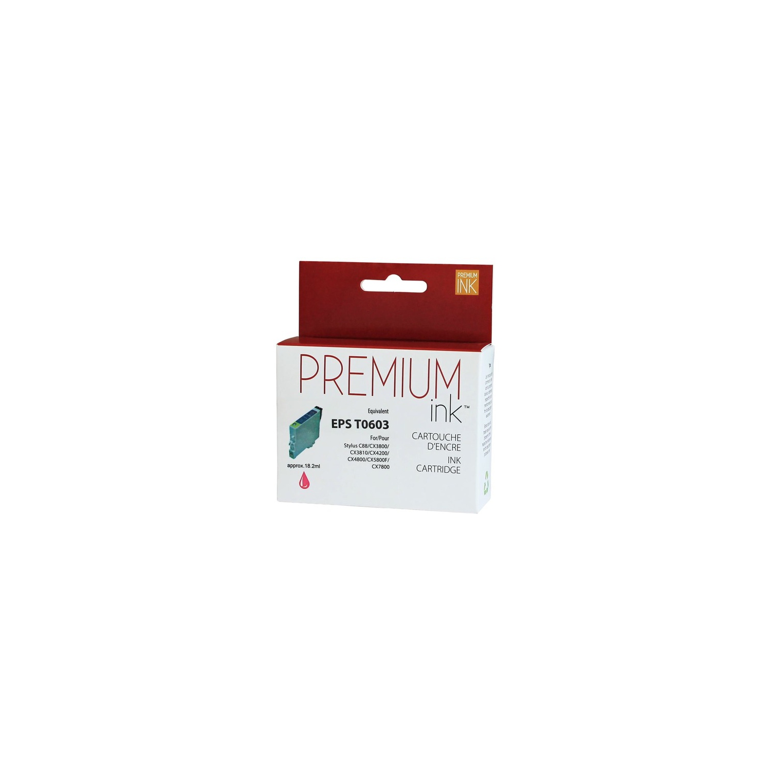 Premium Ink Ink Cartridge - Alternative for Epson T060320 - Magenta