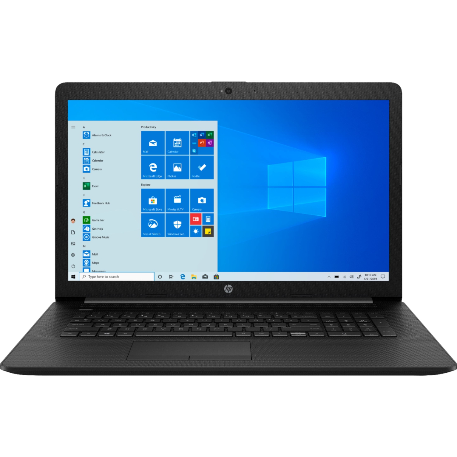 HP 17-BY1053DX 17.3" Laptop Intel Core i5 256GB 8GB Windows 10 Home Black