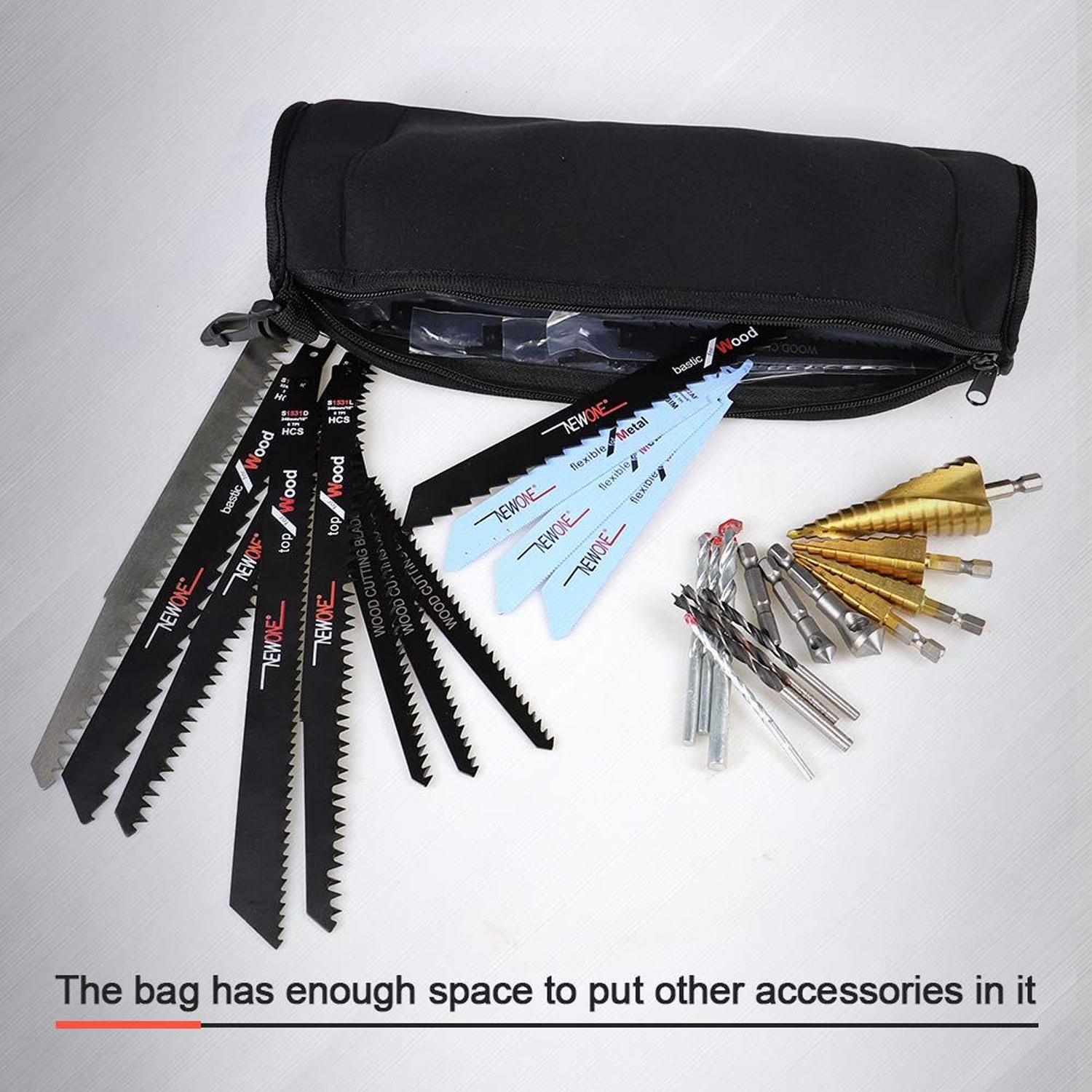 35-Piece Ultimate Reciprocating Saw Blade Set - Premium Sawzall Blades, Durable Wood & Metal Cutting Blades with Storage Pouch, Long-Lasting Pruning