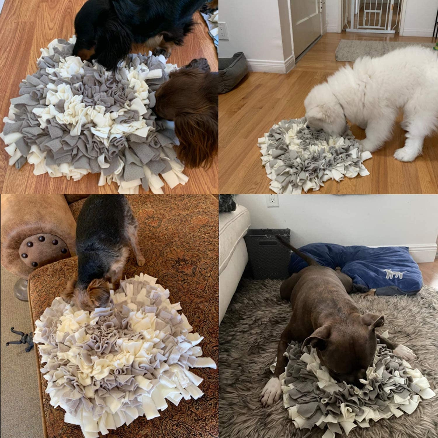 Pet Snuffle Mat for Dogs, Dog Feeding Mat,Training Mats for Foraging Instinct Interactive Puzzle Toys