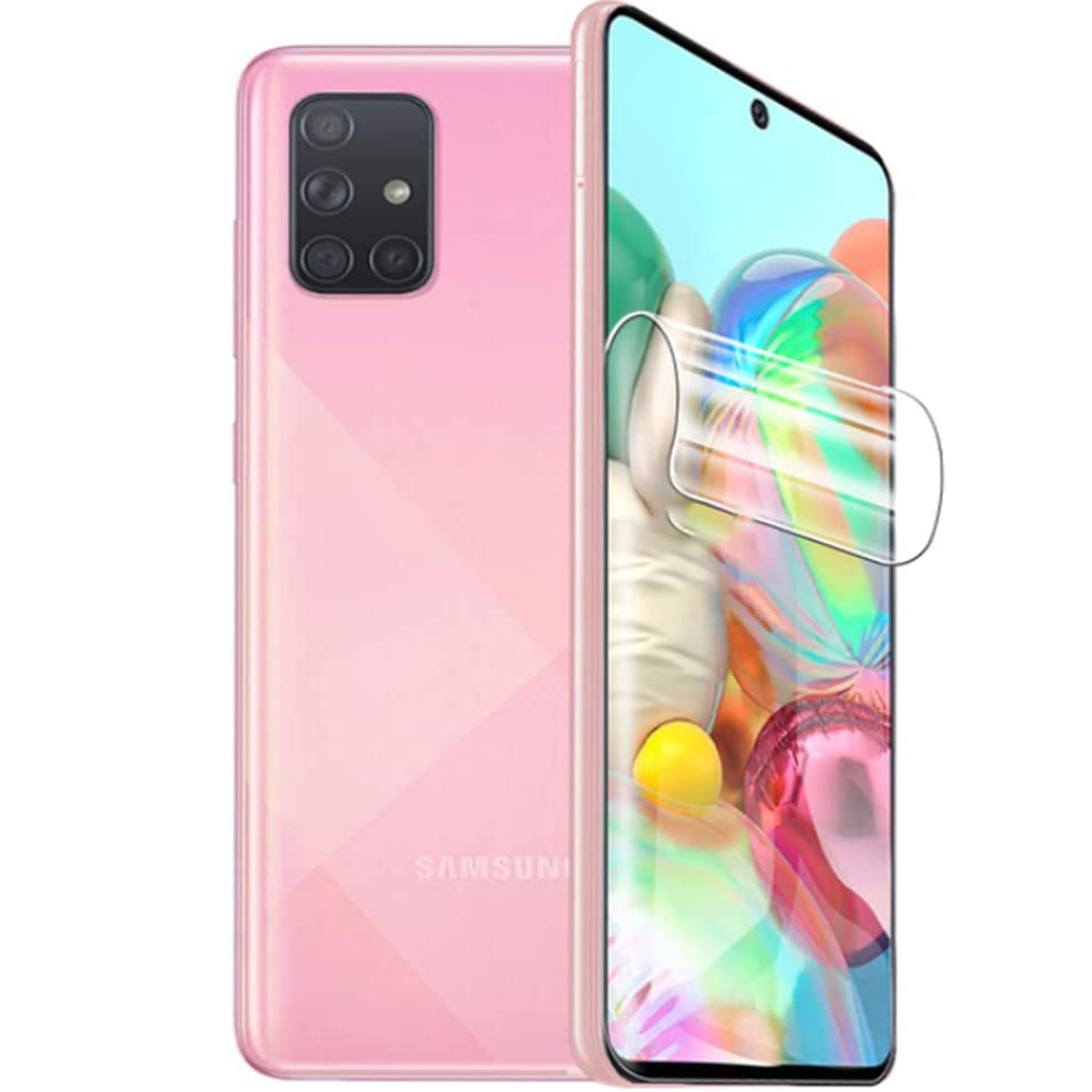 SuperShield 2 Pack Hydrogel Screen Protector for Samsung Galaxy A71 Full Coverage Soft TPU Protective Film, Anti-Glare HD Ultra Clear No-Bubble Anti