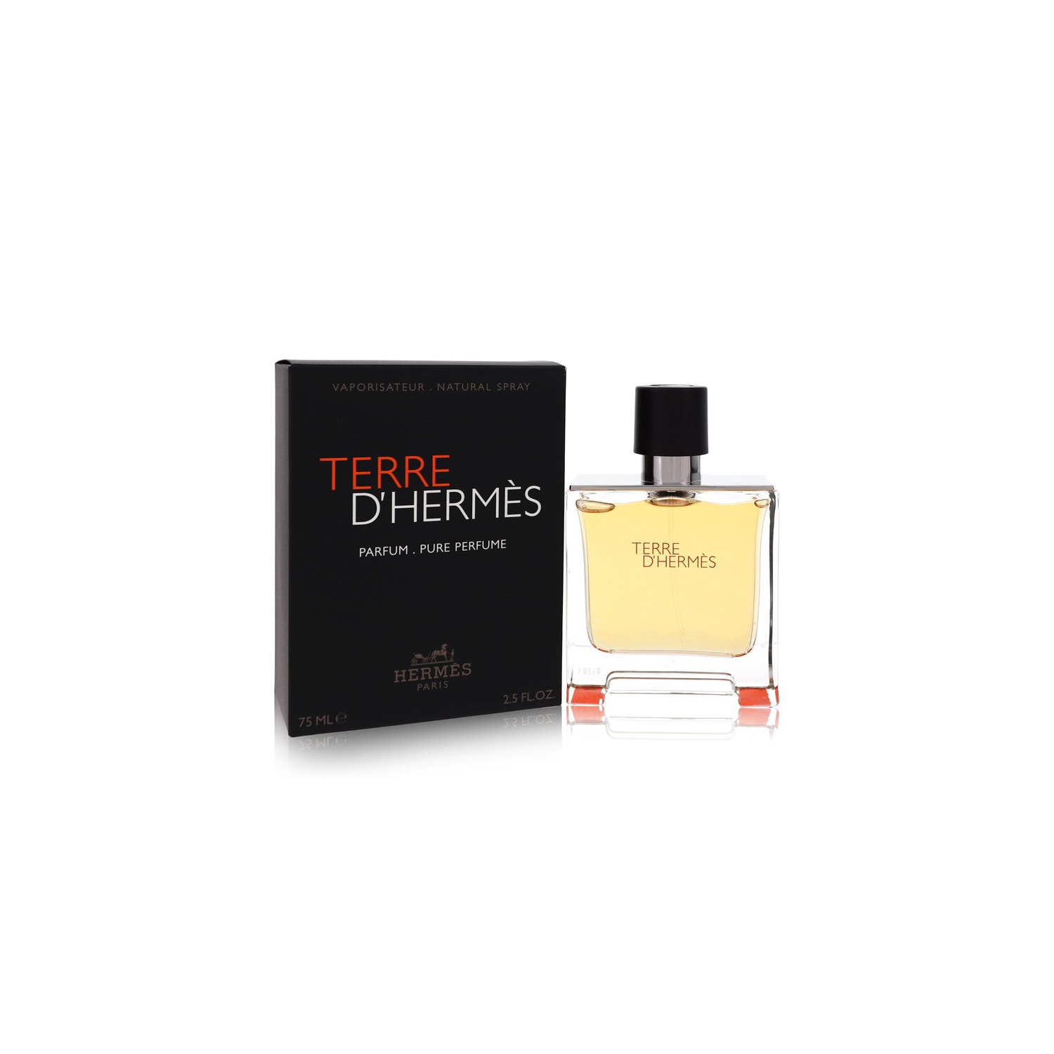 Terre D'Hermes by Hermes Pure Pefume Spray 2.5 oz