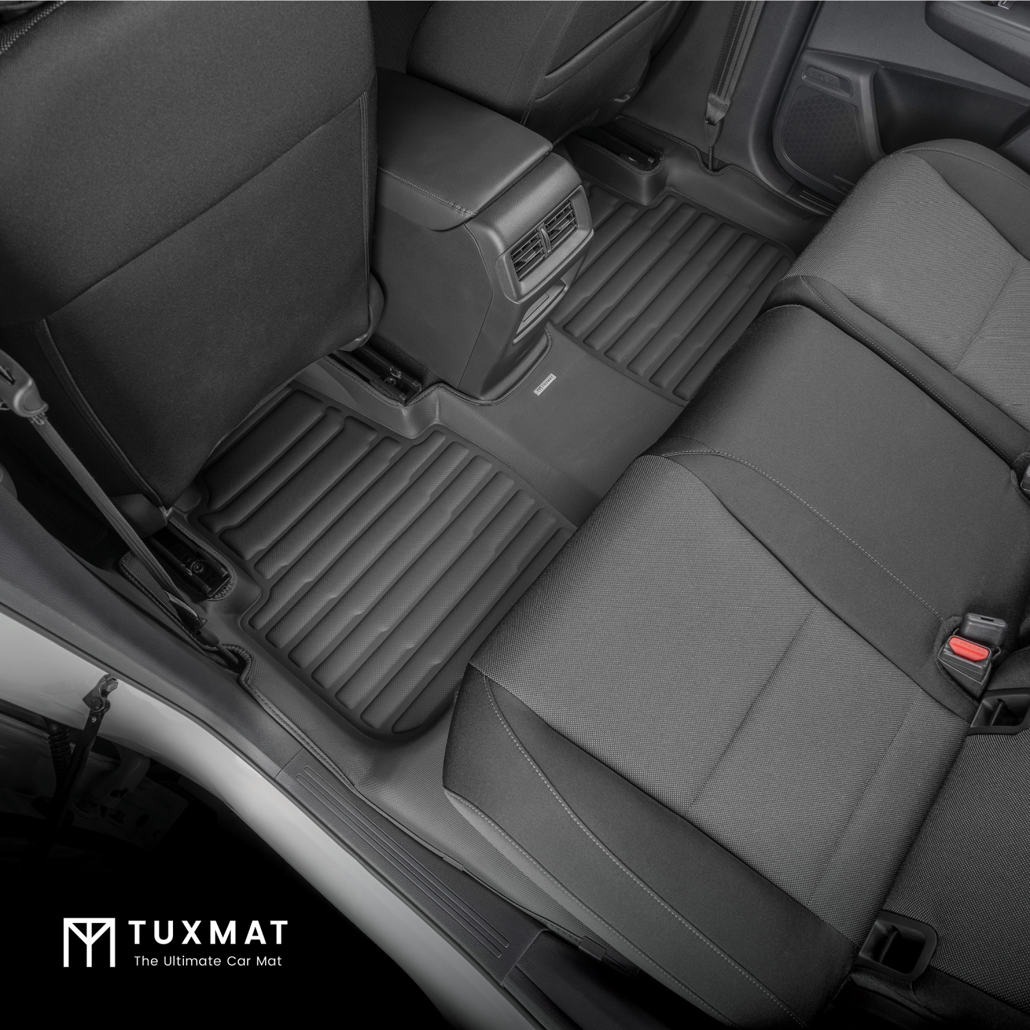 TuxMat - Pour les modèles Honda CR-V 2023-2026 - Tapis d'auto personnalisés - Couverture maximale, toutes saisons, mesurée au laser - Cet ensemble
