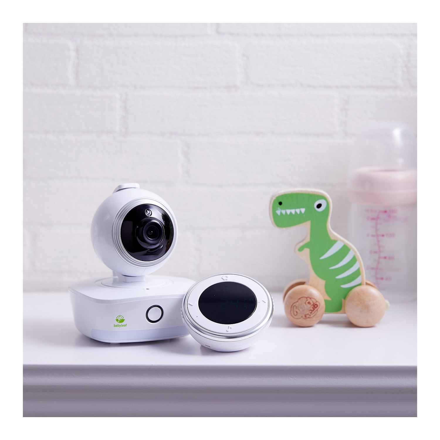 Bebcare iQ - Smart HD Baby Monitor: Low EMF Emissions, HD 1080p Camera, Pan-Tilt, Temperature Sensor, Motion and Sound Alert, Music Lullabies,