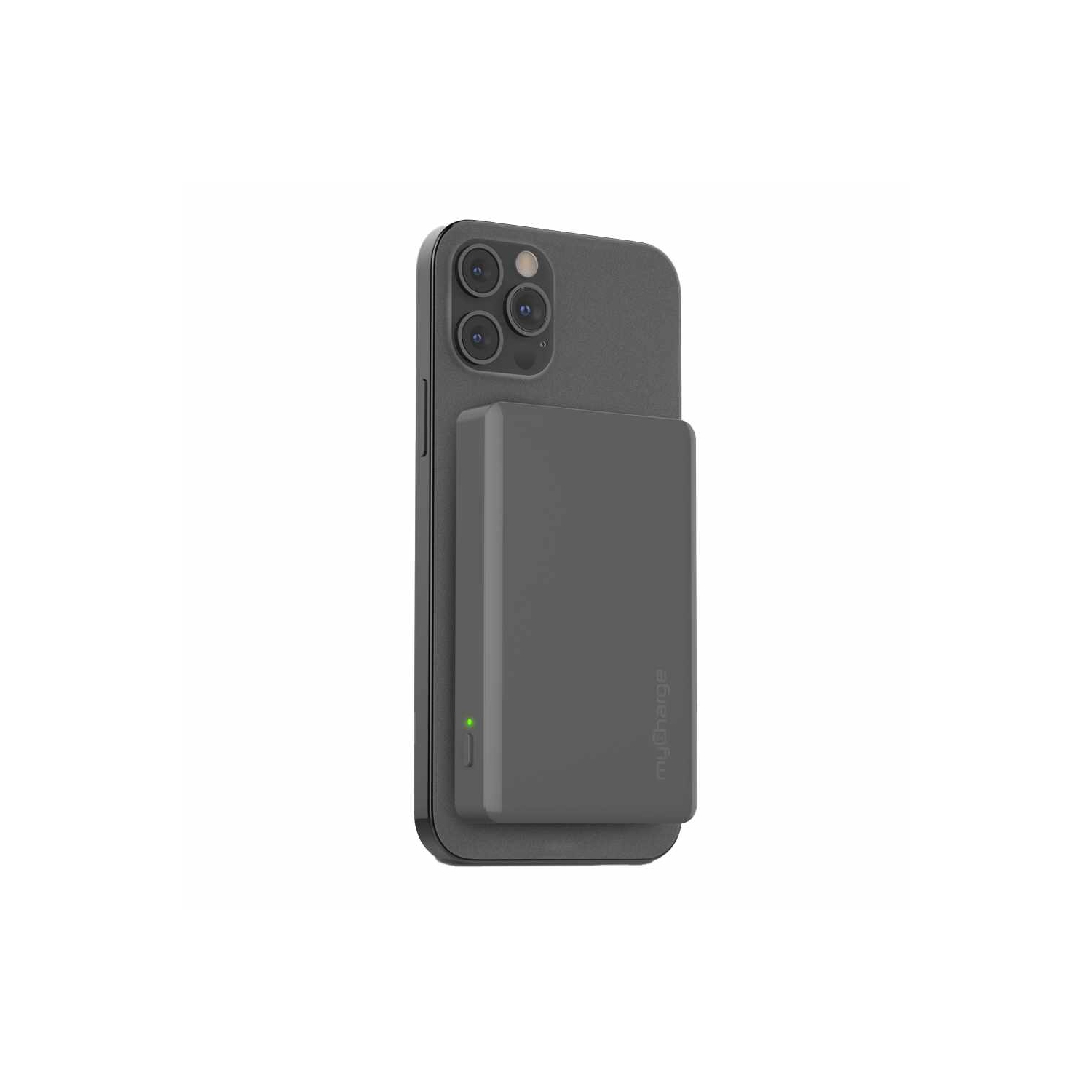 myCharge Wireless MagLock Portable Battery for MagSafe 6K mAh | Graphite