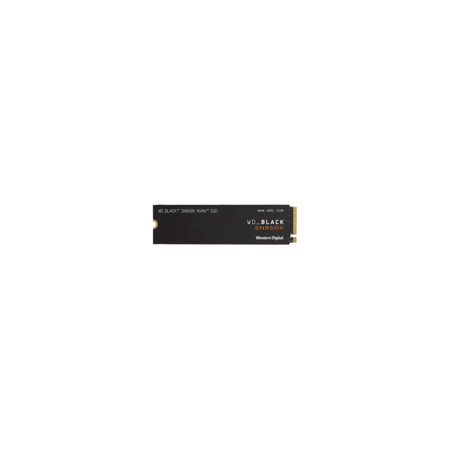 Western Digital WD_BLACK SN850X 2TB SSD M.2 2280 PCIe 7300MB/s Black Internal Hard Drive (WDS200T2X0E)