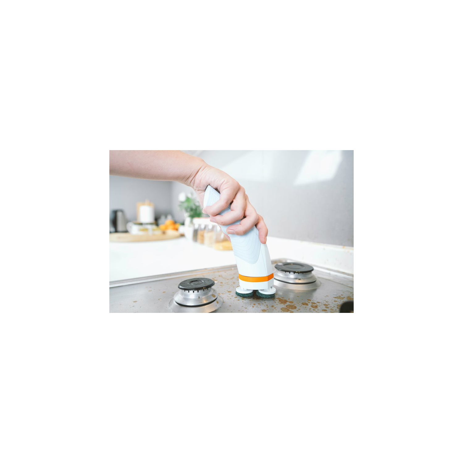 Skadu Kitchen Pro | Tough & Mild + Bottle Brush + Copper Scrubber | 20 Replacement Brushes