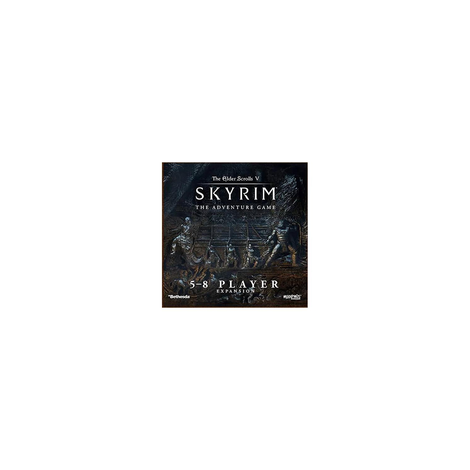 Modiphius Entertainment The Elder Scrolls V: Skyrim - The Adventure Game: 5-8 Player Expansion 5-8 players, ages 14+, 90-120 minutes