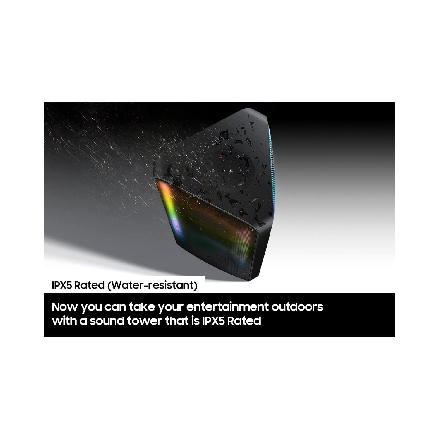 Boîte ouverte – HAUT-parleur colonne haute puissance 240 W MX-ST50B SAMSUNG haut-parleur colonne 2 directions audio plancher batterie intégrée IPX5