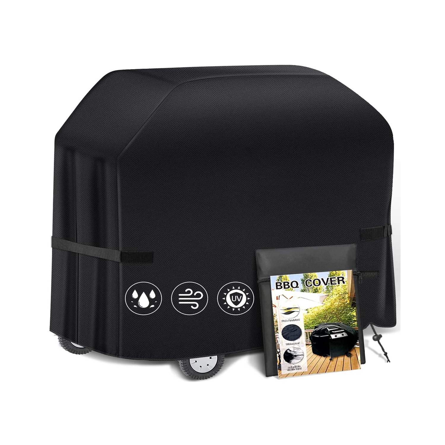 Furniture One BBQ Cover 58 inch Black