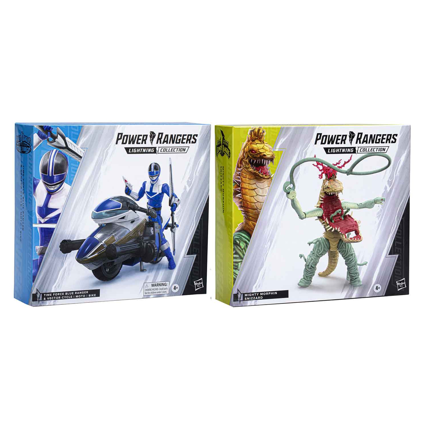 Power Rangers Lightning Collection Time Force Blue Ranger and Vector Cycle  Action Figures - Power Rangers