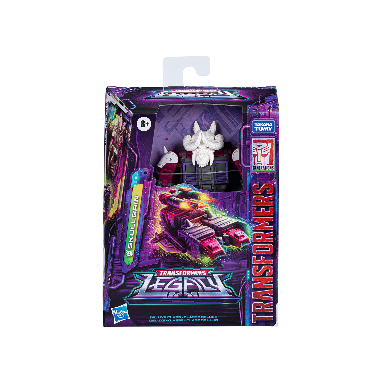 Transformers Generations Legacy de 6 po pour figurine d’action de luxe de la classe Wave 3 - Skullgrin