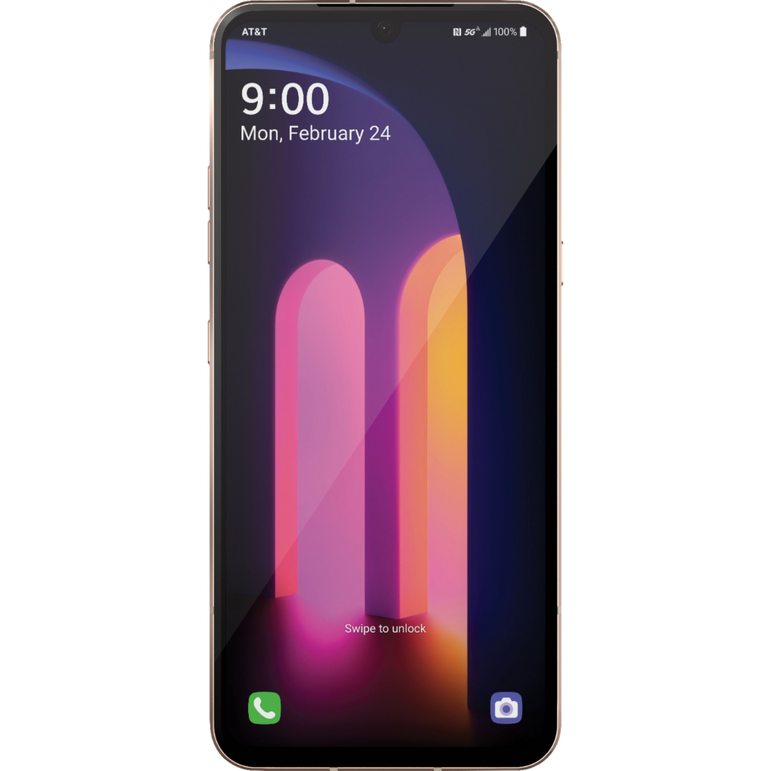 Refurbished (Good) - LG V60 ThinQ (5G) 6.8 inch Single Screen 8GB